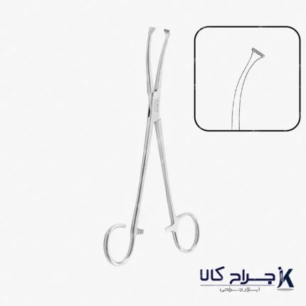 White Tonsil Seizing Forceps