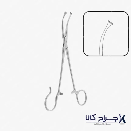 پنس آلیس لوزه White Tonsil Seizing Forceps