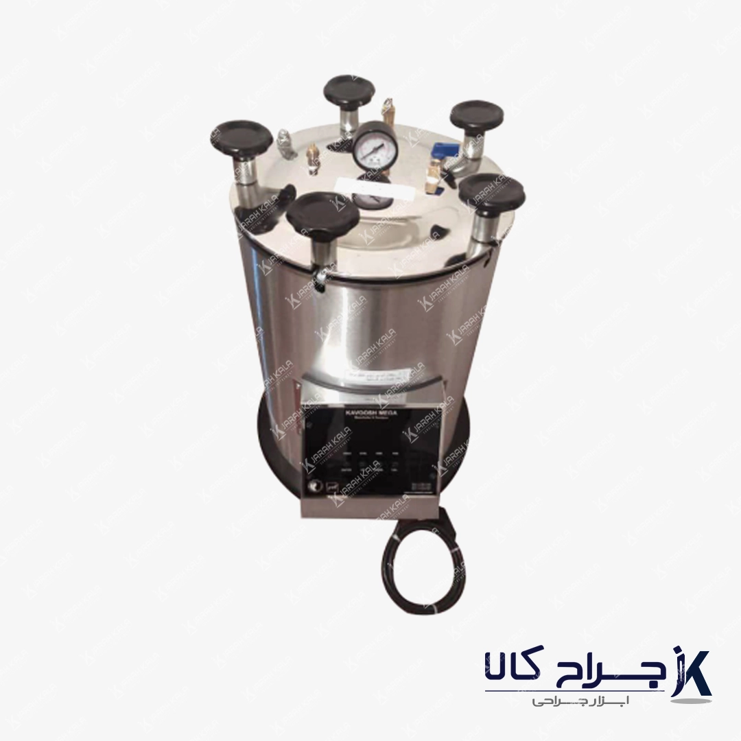 اتوکلاو 10 لیتری دیجیتال آزمایشگاهی