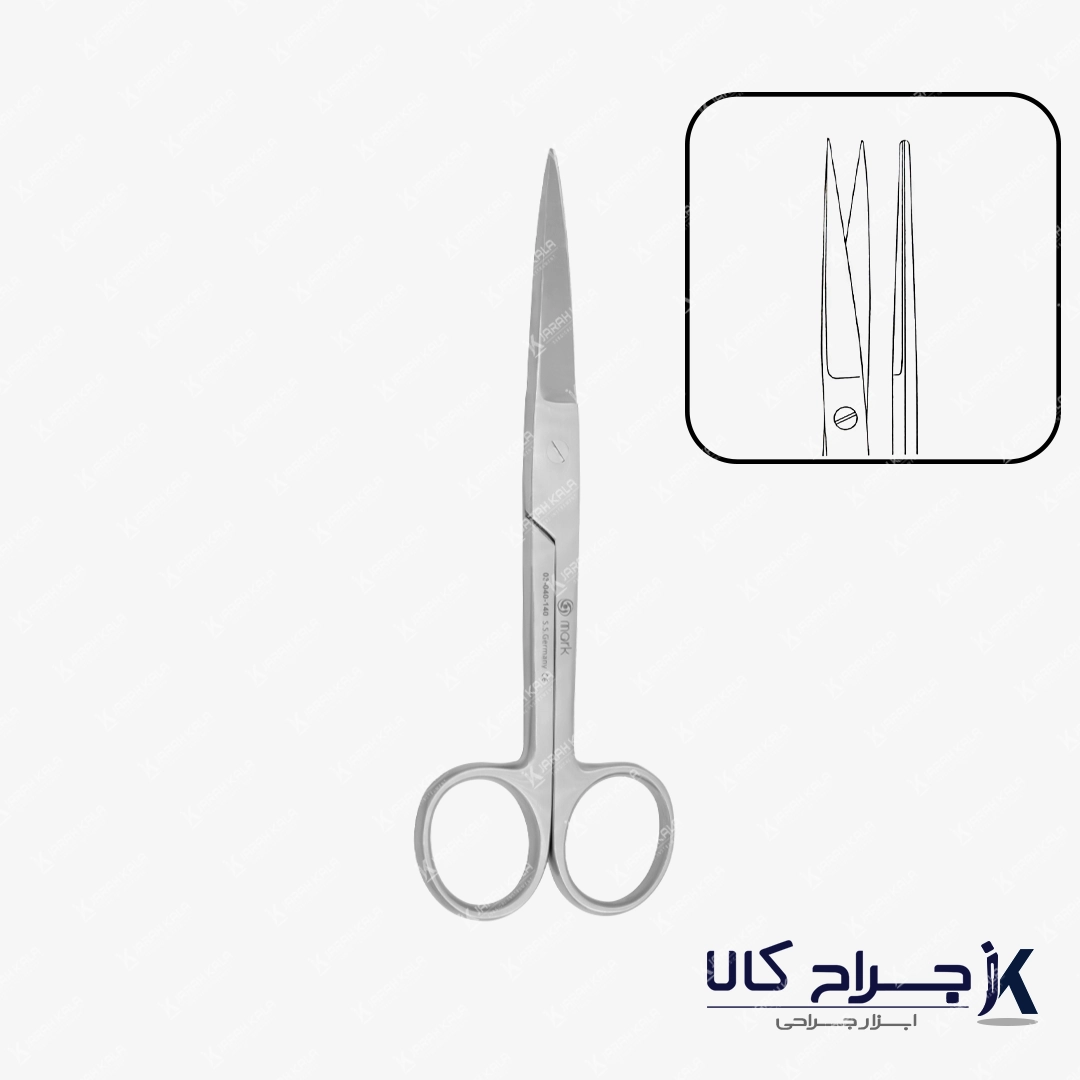 قیچی دوسر تیز operating scissor