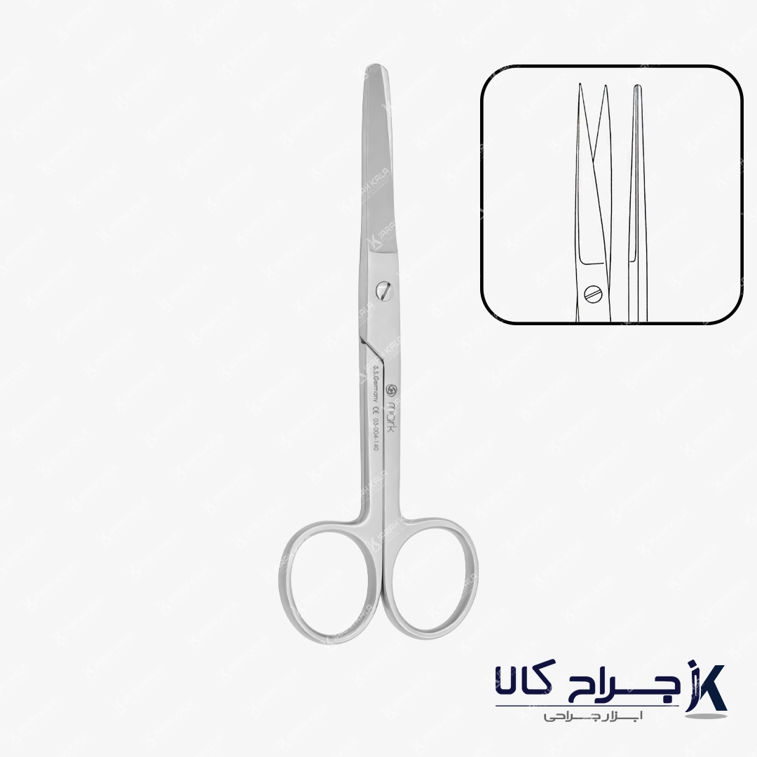 قیچی دوسر گرد operating scissor