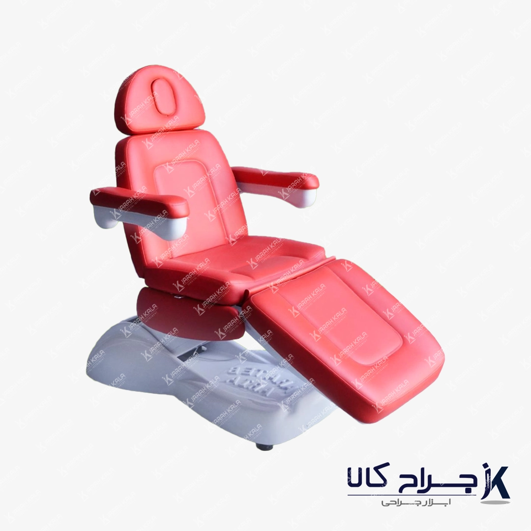 تخت زیبایی پوست دو موتوره سه شکن مدل SL2