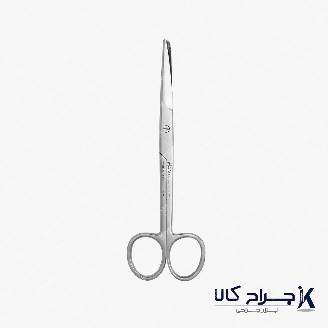 قیچی یک سر تیز 14.5cm Mintex