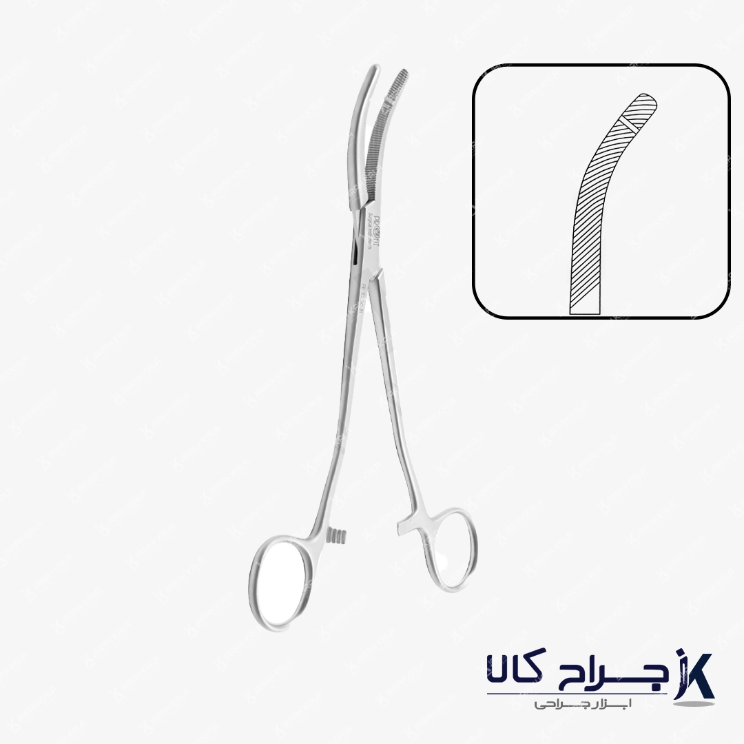 پنس هنی Heaney Hysterectomy Forceps