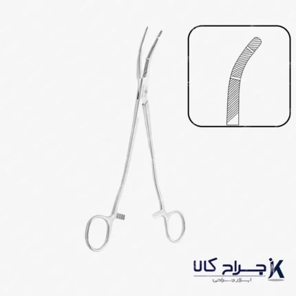 پنس هنی Heaney Hysterectomy Forceps